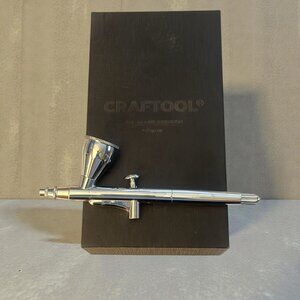 Craftool® All-In-One Airbrush Silver Wireless Gravity-fed Portable Rechargeable